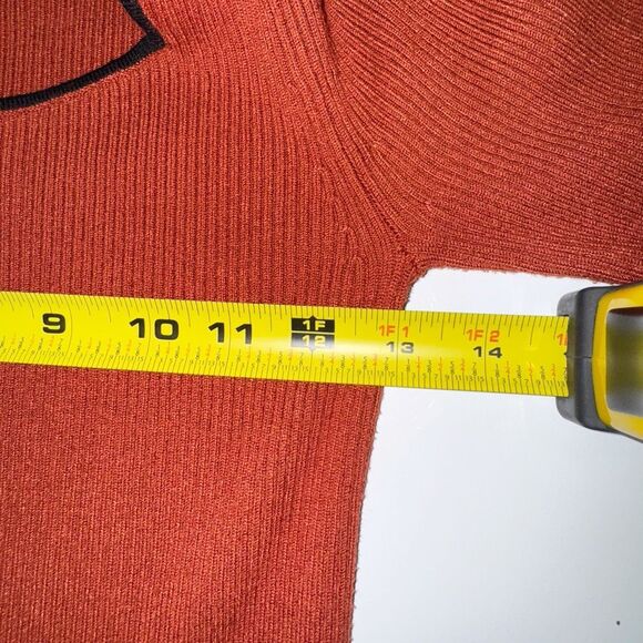 MAEVE square neck sweater | ribbed knit | medium - Picture 8 of 9